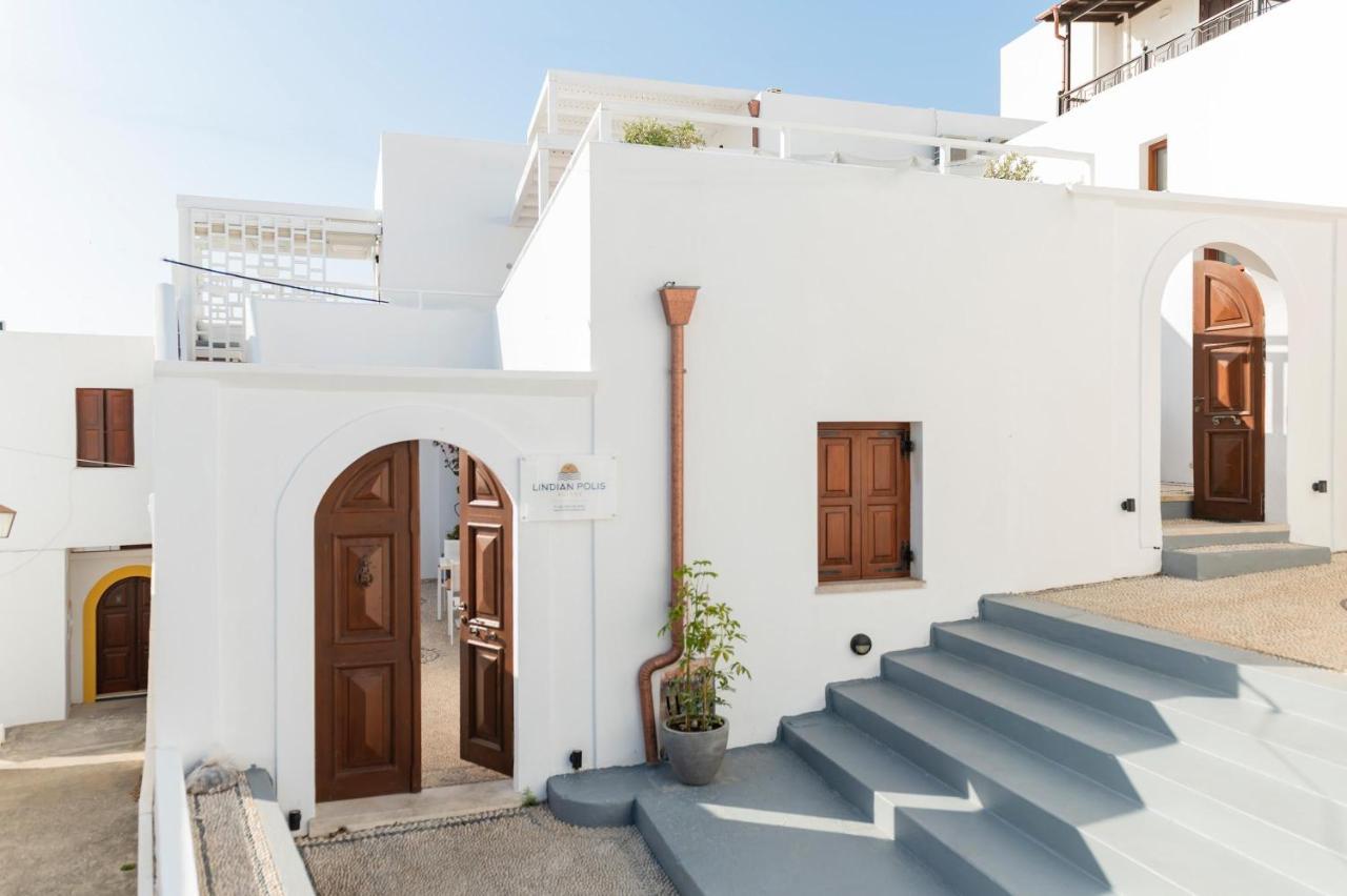 Lindian Polis Apartment Lindos  Bagian luar foto