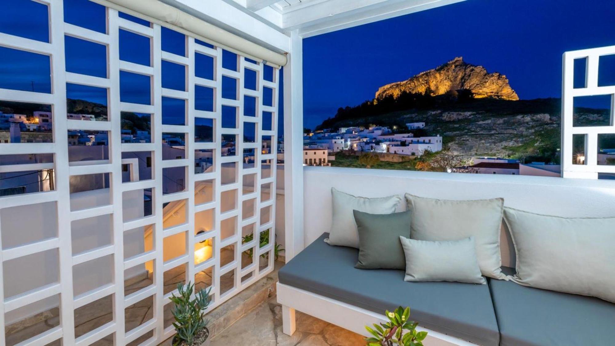 Lindian Polis Apartment Lindos  Bagian luar foto