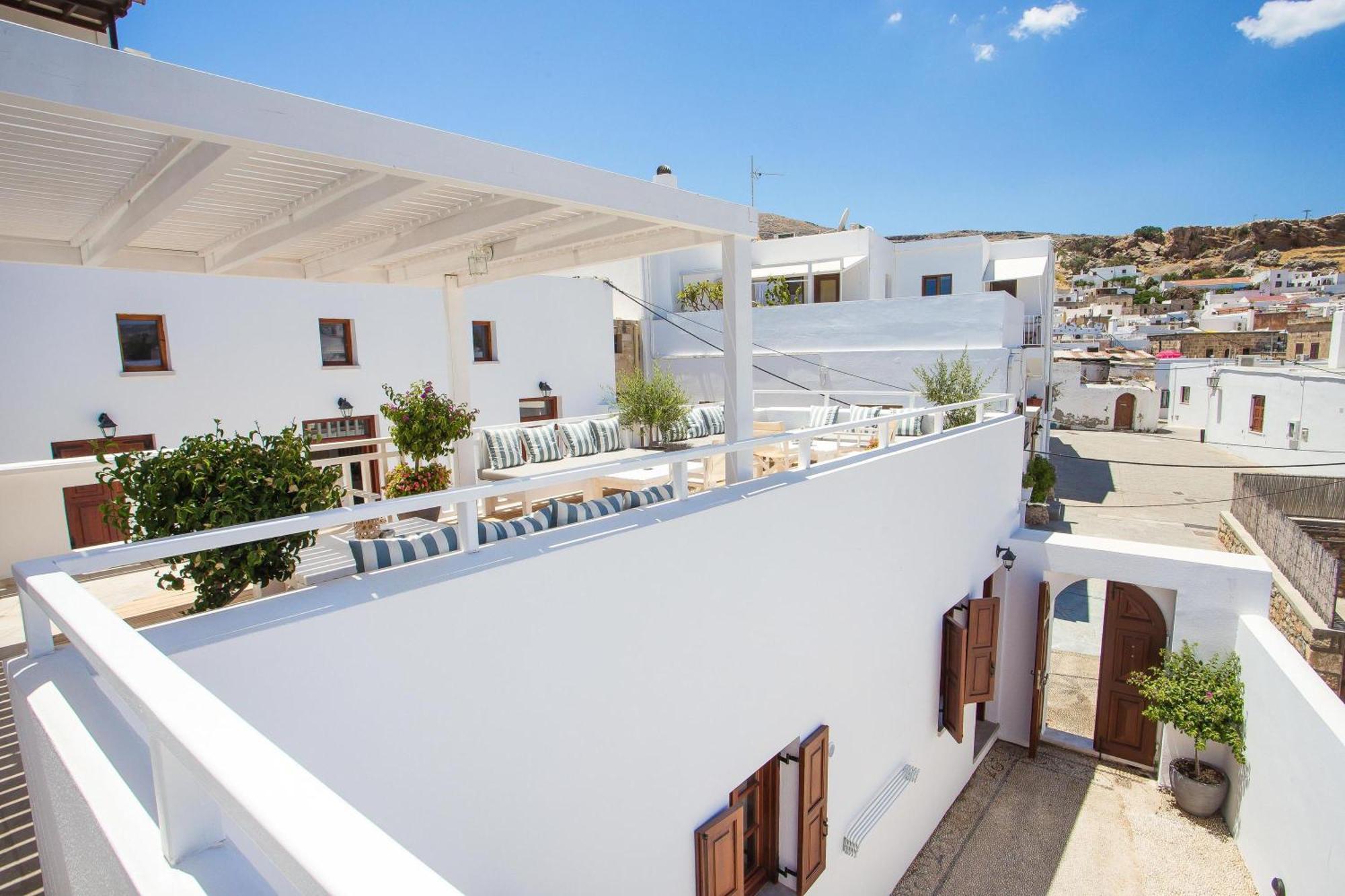 Lindian Polis Apartment Lindos  Bagian luar foto