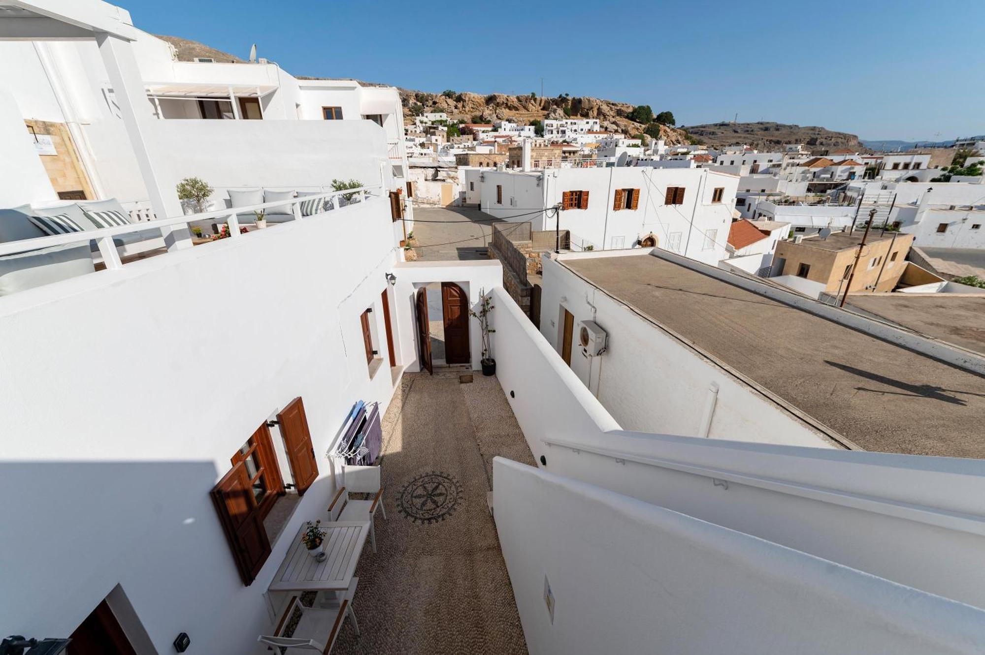 Lindian Polis Apartment Lindos  Bagian luar foto