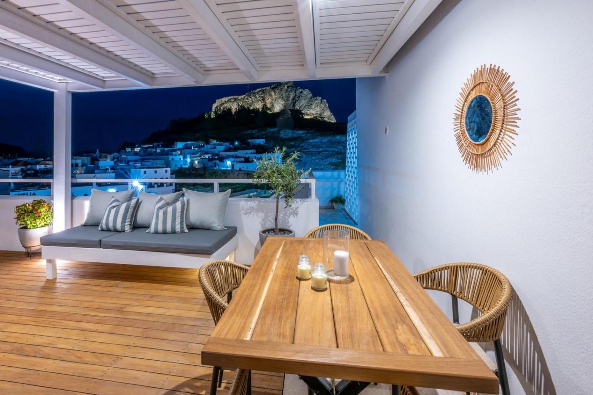 Lindian Polis Apartment Lindos  Bagian luar foto